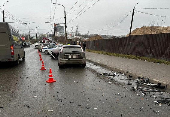 В Иванове разбираются в обстоятельствах ДТП, в котором пострадало 10 машин
